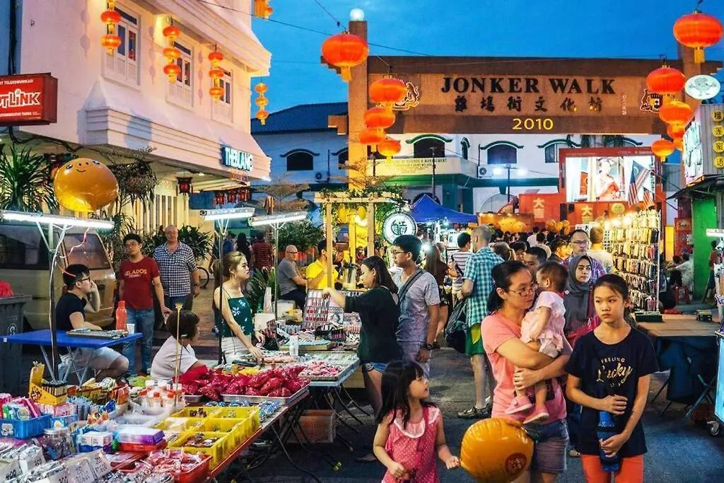 New! Jonker Street Loft 3Br Melaka 10Pax Apartment